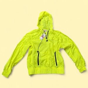 Michael Kors Neon Hooded Windbreaker